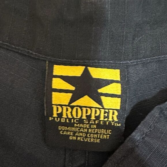 Propper Black Cargo Utility Work Casual Relaxed Straight Leg Pants - Picture 5 of 8